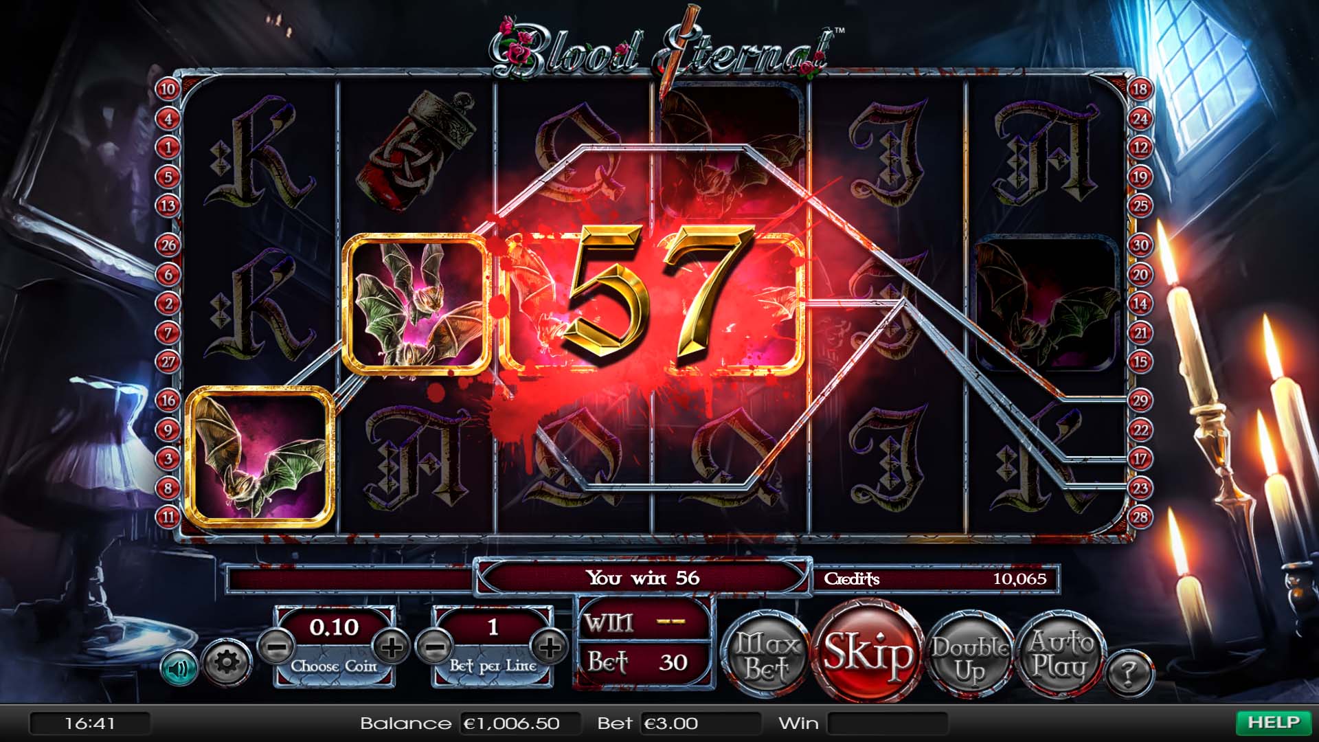BetSoft Blood Eternal Screenshot