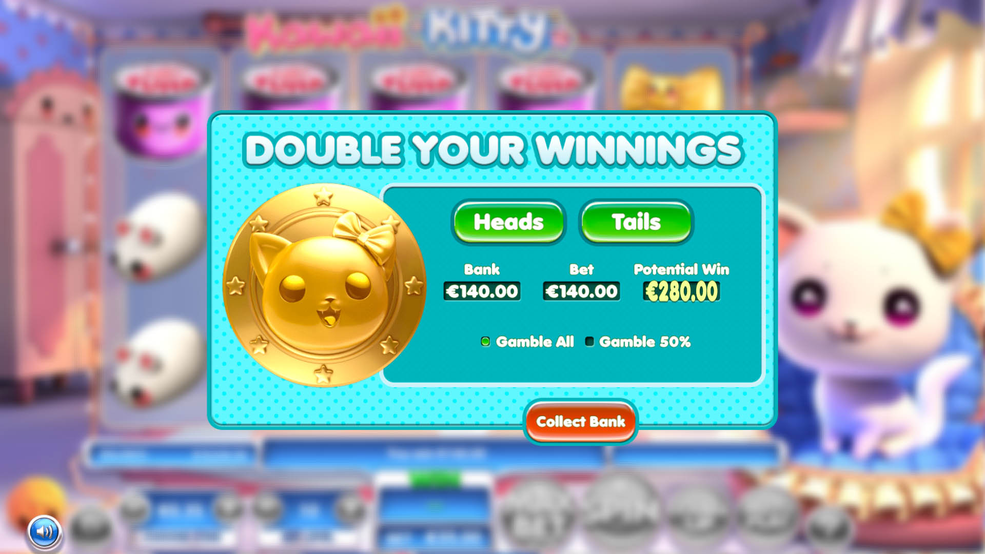 BetSoft Kawaii Kitty Screenshot