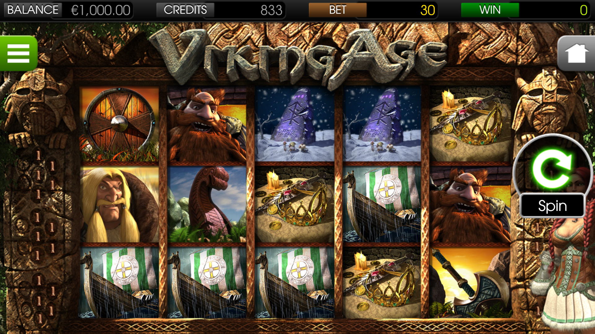 BetSoft Viking Age Screenshot
