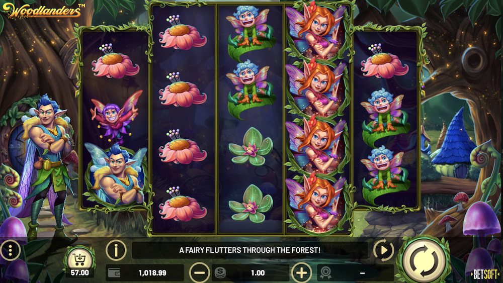 BetSoft Woodlanders Screenshot