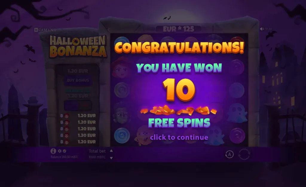 BG Halloween Bonanza Screenshot