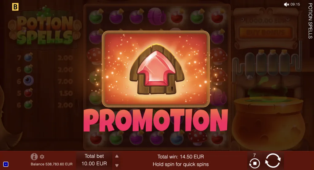 BG Potion Spells Screenshot