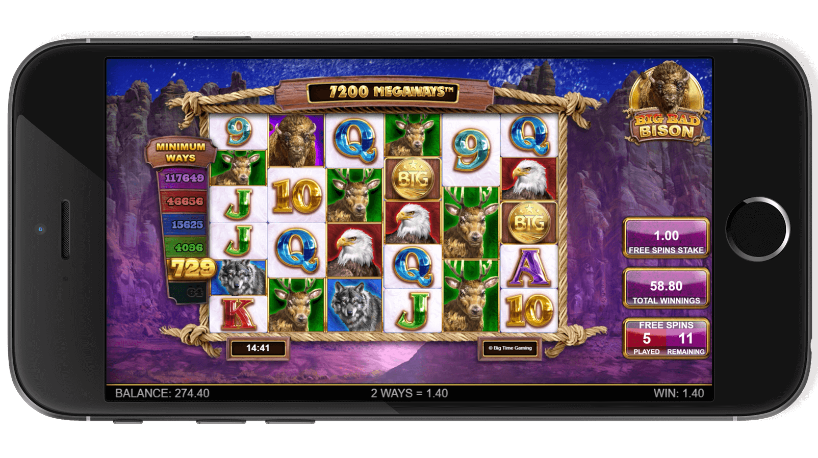 Big Bad Bison Screenshot