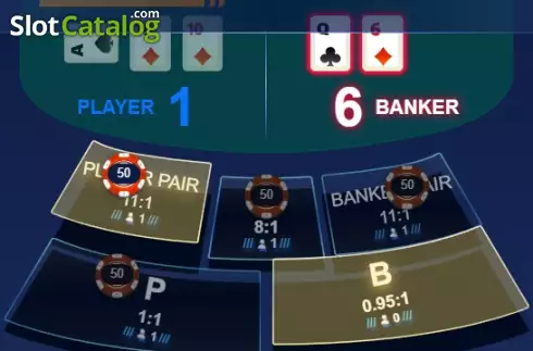 Virtual Baccarat Screenshot