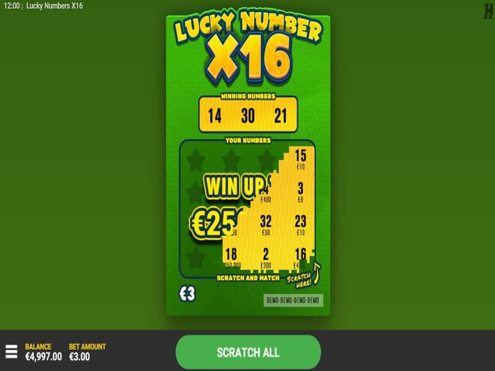 Hack Lucky Number x16 Screenshot