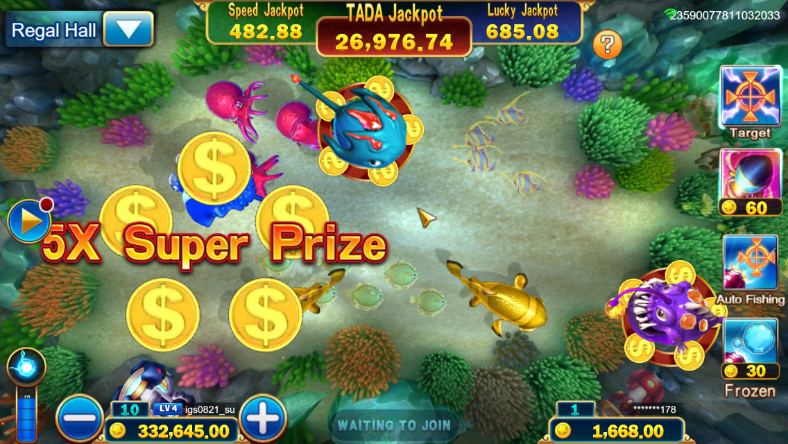 Jackpot fishing Screenshot