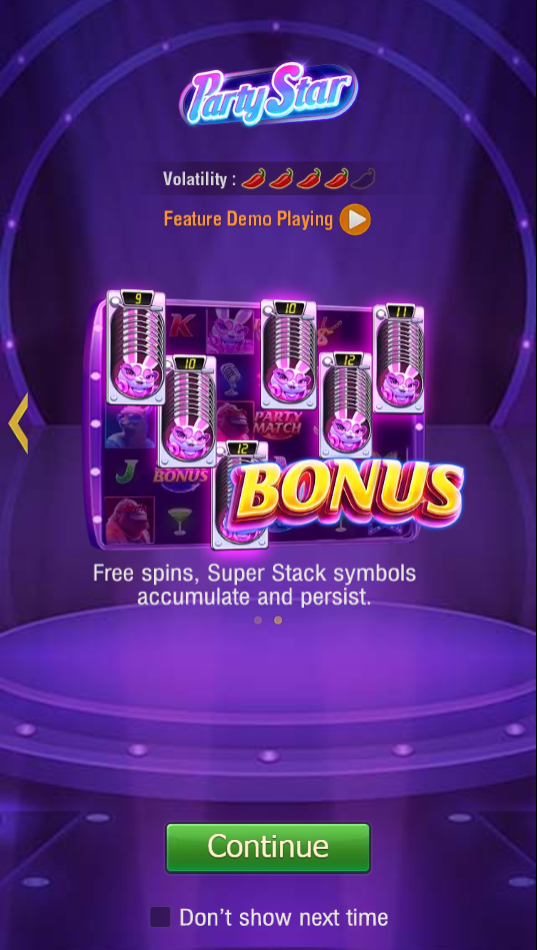 JILI Party Star Screenshot