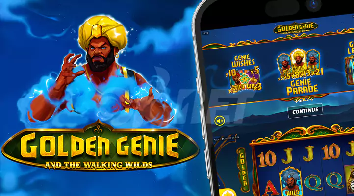 Golden Genie And The Walking Wilds Screenshot