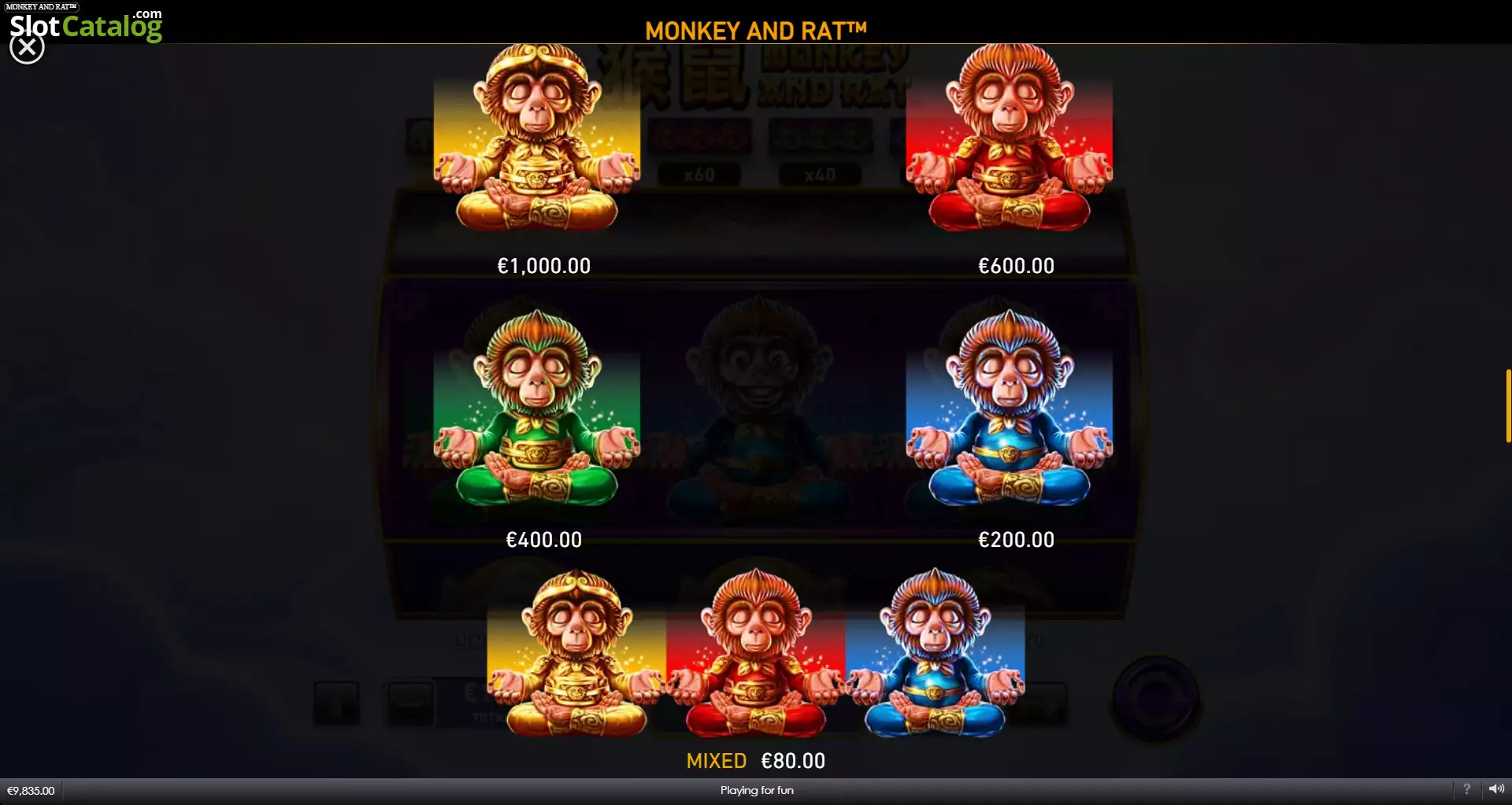 PT Monkey and Rat Screenshot